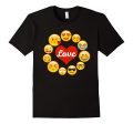 Emoji Shirt With Sayings Heart Love Valentine s Day Shirt For Sale