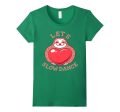 Let s Slow Dance - Funny Sloth Valentines T-shirt Hot on Sale