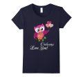 Cute Valentines Day Owl always love you T-Shirt Boys & Girls Online Hot Sale