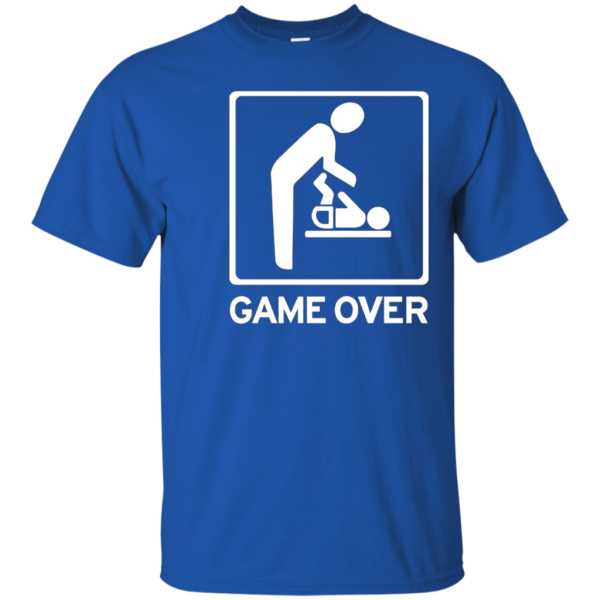 Game Over T-Shirt Cool New Dad New Mom Gift Funny Shirt Online