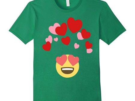 Emoji Heart Valentine s Day Shirt Emoji Love Heart TSHIRT Online