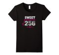 Square Root of 256 Sweet 16 Years Old 16th Birthday T-Shirt Hot on Sale