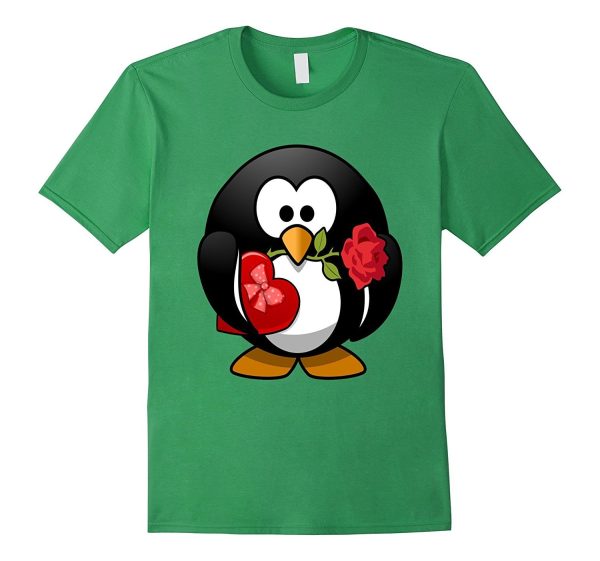 Valentine s Day Penguin T Shirt  Love Relationships Couples Online Sale