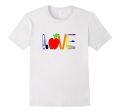 Valentines Day Shirt Teacher Love School Teaching Principal For Discount