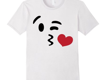 Kissing Face Emoji Shirt Supply