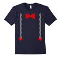 Valentine s Day Bow Tie  Suspenders and Hearts Shirt For Discount