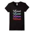 LOVE T SHIRT  Happiness  Romance  Women s Clothing  Girls Discount