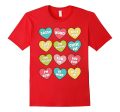 Conversation Heart Valentines Day Candy tShirt For Kids Online Sale