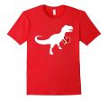 Loveasaurus Dinosaur Heart Valentines Day Tshirt Boys Girls For Discount