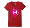 I Love My Chiweenie Chihuahua Dachshund T-Shirt Hot Dog Online