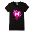 I Love My Chiweenie Chihuahua Dachshund T-Shirt Hot Dog Online