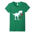 Kids Dinosaur Happy Valentine s Day Red Raglan Online Sale