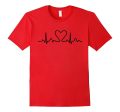 VALENTINE DAY TSHIRT - HEART BEAT SHIRT Hot on Sale