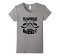 I d Rather Be Playing Hockey  I Love Hockey T-Shirt Supply