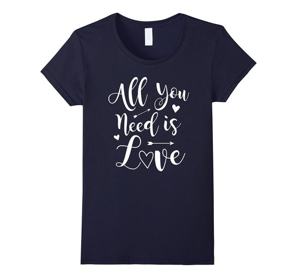 Valentine s Day T-Shirt - All You Need Is Love Tee Supply