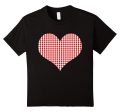 Red Heart Valentine s Day Shirt Women Girls Top Discount