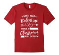 Teacher Valentine s Day Shirt  Funny Classroom School Gift on Sale