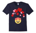 Emoji Heart Valentine s Day Shirt Emoji Love Heart TSHIRT Online