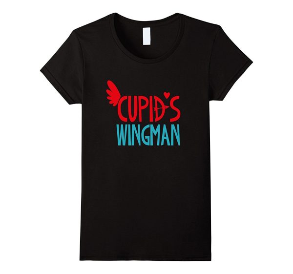 Valentines Day Shirt Cute Kids Funny Love Cupids Wingman Cheap