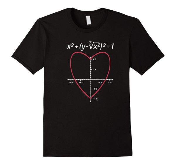 Valentine s Day Love Heart Equation Math Shirt Cheap