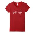 Nurse Heartbeat Heart Beat Shirt - Valentine Heart T shirt For Sale