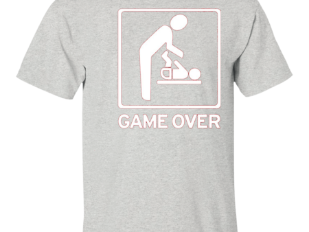 Game Over T-Shirt Cool New Dad New Mom Gift Funny Shirt For Discount