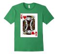 Valentines Day Gifts - King of Hearts Cards Couple T Shirt Sale