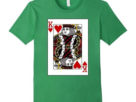 Valentines Day Gifts - King of Hearts Cards Couple T Shirt Sale