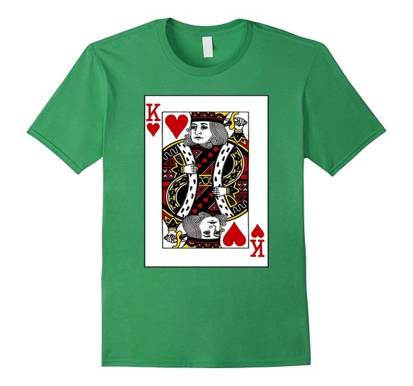 Valentines Day Gifts - King of Hearts Cards Couple T Shirt Sale