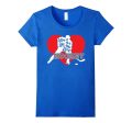 Love Me Like You Love Hockey T Shirt-Valentines Day Tee Supply