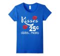 Kisses 25 Cents - Funny Boys & Girls Valentines Day T-Shirt Hot on Sale