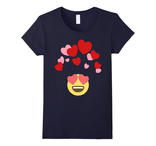 Emoji Heart Valentine s Day Shirt Emoji Love Heart TSHIRT Online