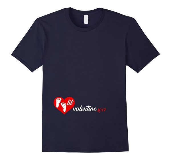 Lil Valentine Shirt  Cute Pregnancy Announcement Heart Gift Online now