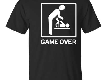 Game Over T-Shirt Cool New Dad New Mom Gift Funny Shirt Online