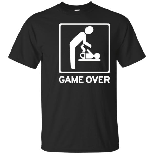 Game Over T-Shirt Cool New Dad New Mom Gift Funny Shirt Online