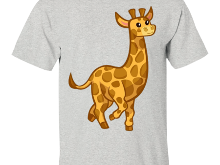 Great Tall Giraffe Challenge Riddle Emoji Cartoon T-Shirt on Sale