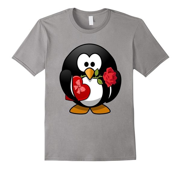 Valentine s Day Penguin T Shirt  Love Relationships Couples Online Sale