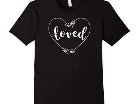 Happy Valentines Day Gifts Loved T-Shirt For Kids Boys Girls Hot on Sale