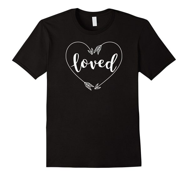 Happy Valentines Day Gifts Loved T-Shirt For Kids Boys Girls Hot on Sale