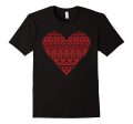 Red Heart Cool Valentine s Day T-Shirt For Sale