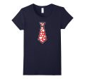 Valentines Day Tie Gift T Shirt Adults and Youth Sizes on Sale