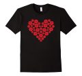 Pickleball - Cute Heart Valentine s Day T-Shirt Fashion