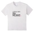 Kids Little Boy. Big Heart.  T-Shirt.  Valentine Or Anytime Shirt Online Hot Sale