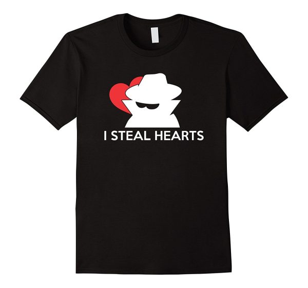 I Steal Hearts Boys T Shirt for Valentines Day Online Hot Sale