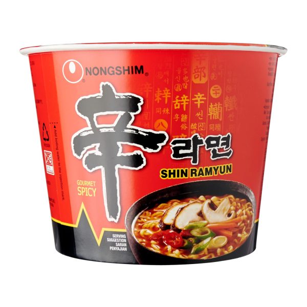 Nongshim Spicy Mushroom Shin Ramyun Bowl Discount