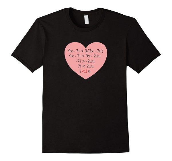 Equation of Love - Funny Math Valentine s Day Shirt Cheap