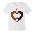 Dachshund Heart Shirt - Valentine s Day Tee Online