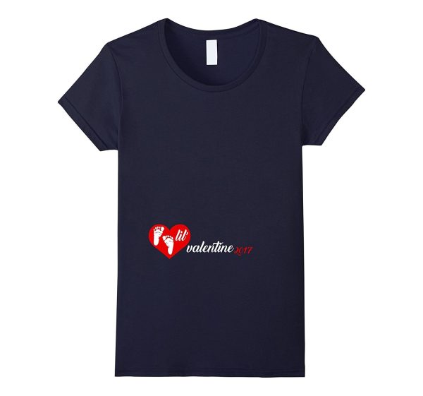 Lil Valentine Shirt  Cute Pregnancy Announcement Heart Gift Online now