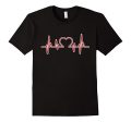 Nurse Heartbeat Heart Beat Shirt - Valentine Heart T shirt For Sale