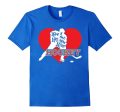 Love Me Like You Love Hockey T Shirt-Valentines Day Tee Supply